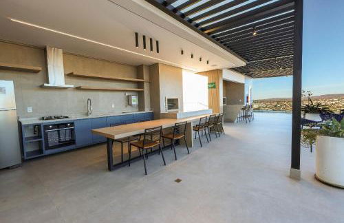 Estúdio Moderno no City House - Área de lazer com vista 360º e Piscina - Foto 28