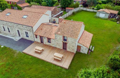 Grange Rénovée 5 personnes-Gîte Le 411 - Foto 27