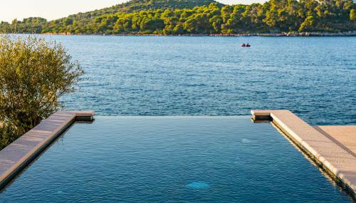 Seafront Villa Draga with heated infinity pool - Foto 3
