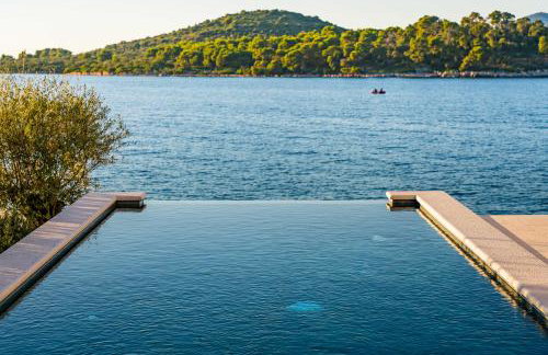 Seafront Villa Draga with heated infinity pool - Foto 3