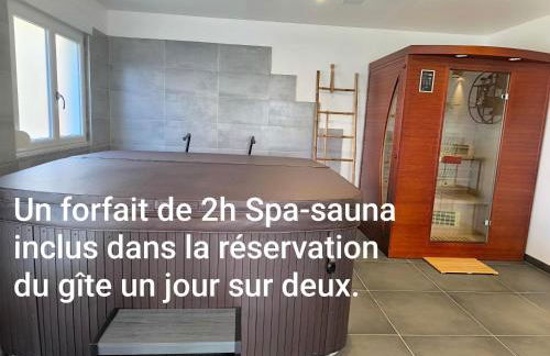 Gite Bonheur et Charme Spa-Sauna forfait 2h inclus - Foto 30