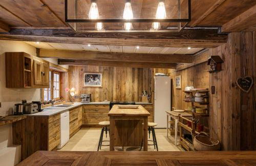 Lavancher - Chalet 400m2 Ferme 1803 renovee Sauna Billard - Foto 32