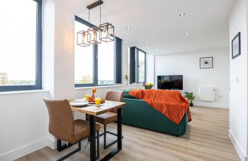 Chic Luxury Apartment near Old Trafford Stadiums Manchester - Foto 16