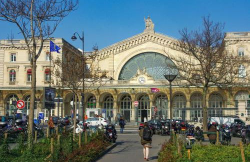 APPARTEMENT CHALEUREUX ARTISTIQUE QUARTIER GARE DU NORD - GARE DE L'EST et GRANDS BOULEVARDS - Foto 34