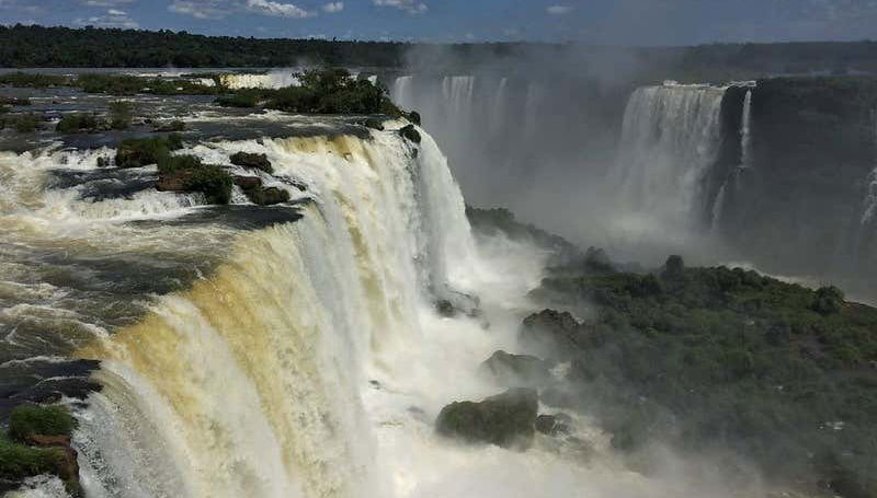 Splendido scorcio sulle cascate