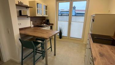 Drei Kirchenblick Ferienwohnung - Foto 4, stove