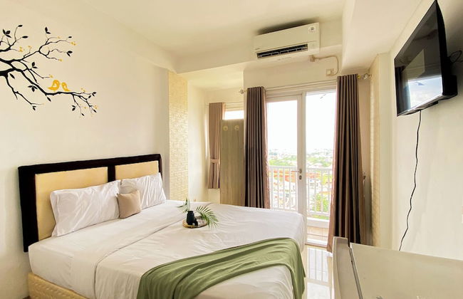 Homey And Cozy Living Studio At Poris 88 Apartment - Foto 1