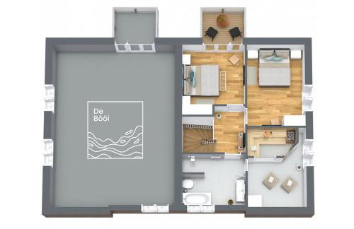 De Bööi - Luxus-Haus mit Meerblick, Sauna & Kamin - Foto 43