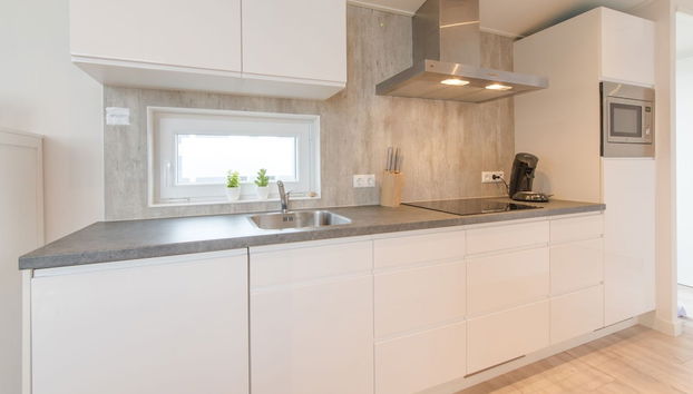 Modern Apartment in Zeeland With Sunset Views - Foto 4, Cocina privada