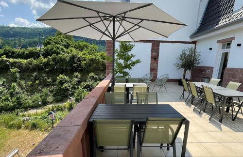 MAINTERRASSE Boardinghouse am Fluss klimatisierte Apartments mit 80qm Terrasse - Foto 43