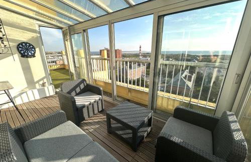 Vue panoramique au 8ème étage avec 3 Terrasses & 1 Parking à Berck-Plage - Foto 14