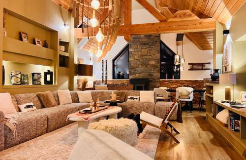 Chalet de luxe contemporain vue 360 degrés sur les montagnes - Photo 12