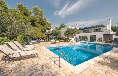 Summer Villa Pasiphae Private Pool - BBQ -Beach 2min - Foto 76