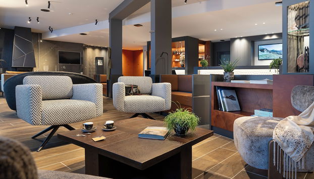 Zona de estar del vestíbulo