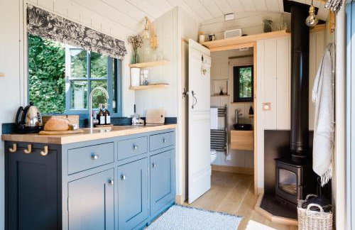Boutique Cornish Shepherd's Hut with Hot Tub - Foto 5