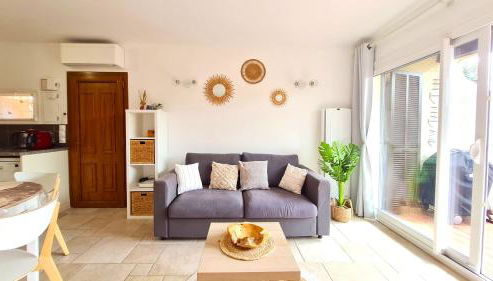 Bel appartement au calme avec terrasse aperçu mer, jardinet et piscine - Foto 5