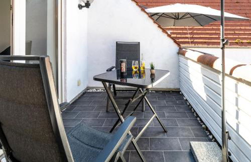 Komfort-Apartment in Friedberg nahe Frankfurt & Bad Nauheim, Balkon, Parkplatz - Foto 6