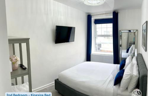 OCEAN ESCAPE 200m From the Sea, High Spec Town Centre Entire Flat, 3 Bedrooms, TVs All Rooms - Foto 4