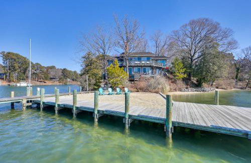 Deep Water Dock & Private Beach! Irvington Home - Photo 1