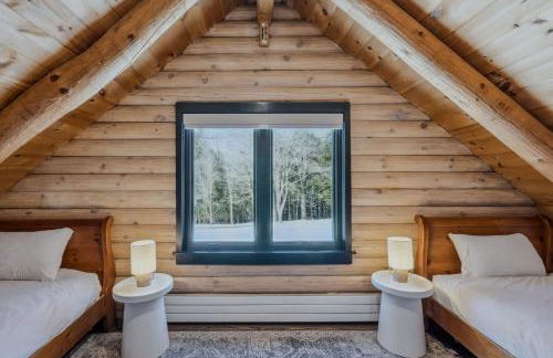 Log Cabin Fireplace Upper Valley - Wooded Chalet - Foto 27