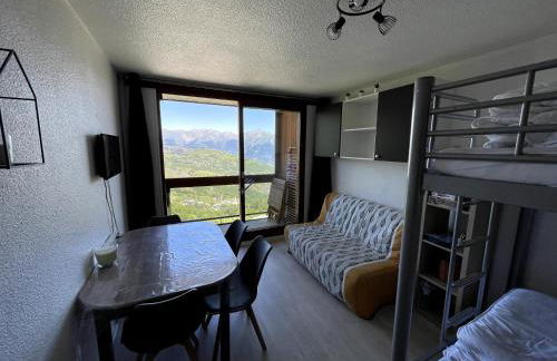 Studio au pied des pistes avec balcon 4/6 pers - Foto 12