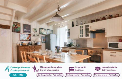 Maison pour 7 - 100m du port du Bono - Foto 2