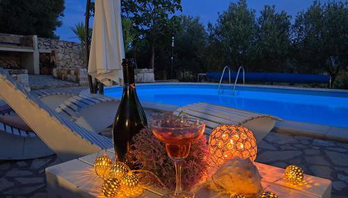 Villa Cesarica Novalja - Foto 3, Garden, sunbed, Garden view