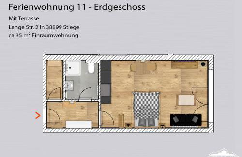 Auszeit-im-Harz Haus 5 Wohnung 11 - Foto 5