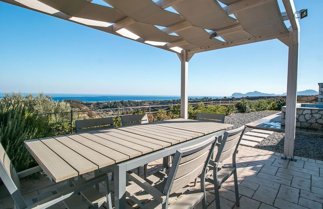 Luxury Villa Near Sea in Kalithies with Hot Tub - Foto 16