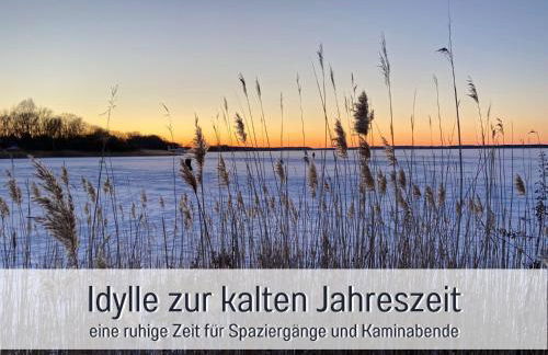 Strandhaus Mathea - ruhige Lage direkt am Fleesensee - Parkplatz, Kamin, Sauna - familienfreundlich - Foto 47