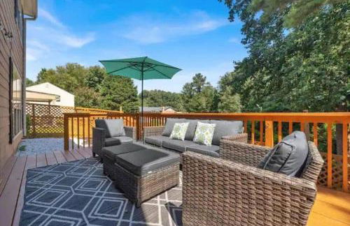 Family Home w FirePit GameRm Patio BbqGrill - Foto 26