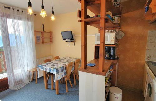 Studio 4 pers, balcon sud, parking, résidence calme - FR-1-393-161 - Foto 5