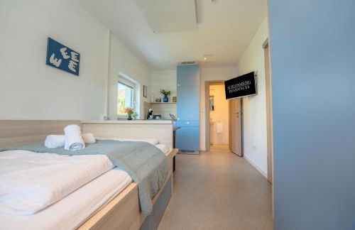 SCHLOSSBERG RESIDENCES - Self Check-In Studios mit Küche am Bodensee & Spieleland - Foto 7