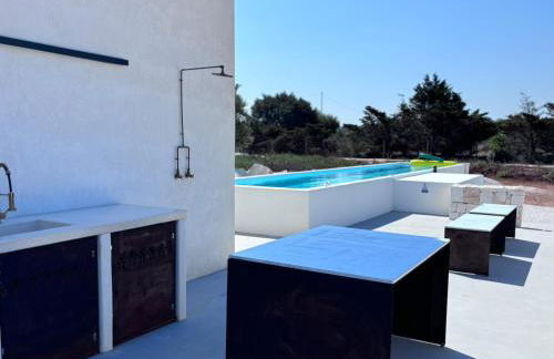 Aeneas Villa Pool & Jacuzzi al mare Torre Guaceto - Foto 41