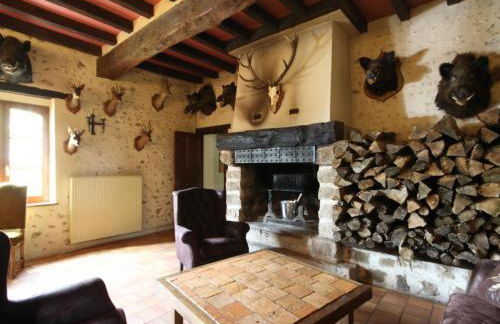 Gîte de chasse charmant avec animaux, cheminée, et jardin dans le Perche - FR-1-497-166 - Foto 16