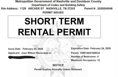 The NEW Nashview Rooftop-Skyline View - Sleeps 12 - Foto 29