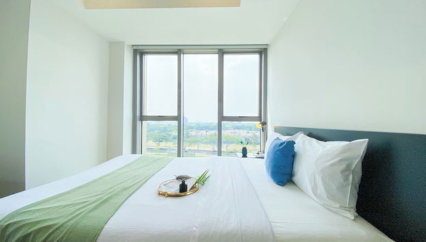 Homey And Cozy Stay 1Br Branz Bsd City Apartment - Foto 5, Habitación