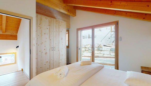 Cozy Chalet Amidst Valley With Balcony - Foto 2, Habitación