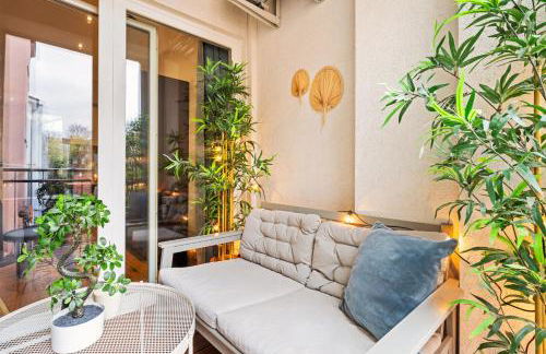 EDLER WOHNRAUM Luxuriöses Stadtstudio mit Balkon, Kaffeevollautomat & Klima - Foto 24