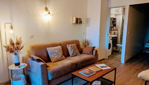 Cosy T2 refait à neuf climatisé, vue mer avec terrasse et jardin, Wifi piscine tennis et parking - Foto 3