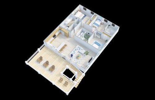 Near Beach Tiki Bar Swings Beautiful Design - Foto 80