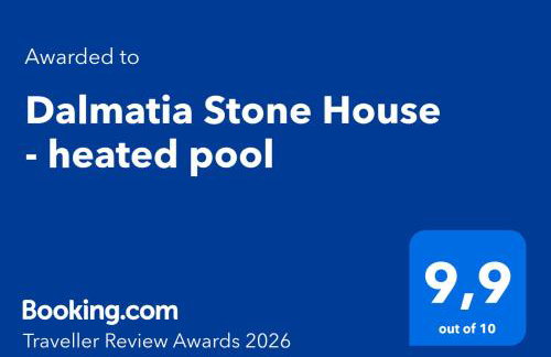 Dalmatia Stone House - heated pool - Foto 3