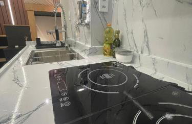 Adorável Tiny house 5, ar, cozinha completa, wifi e tv smart - Foto 31