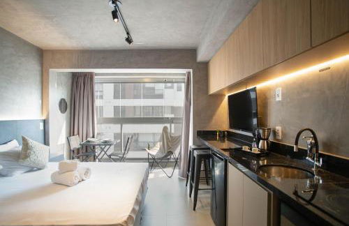 Condomínio Belint Bela Cintra - Studios por temporada - Foto 64