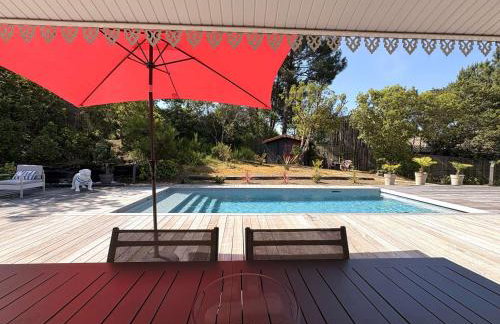 Villa spacieuse avec piscine chauffée, jardin et terrasse à Petit-Piquey - FR-1-736-9 - Foto 8