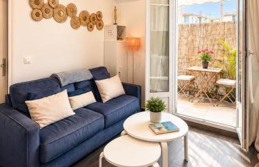 Studio Cocooning avec terrasse au calme Quartier Les Musiciens Mer à 7 minutes à pieds - Photo 2