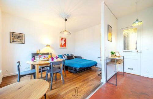 L'Escale Parisienne Charmant T2 proche métro et Paris - Foto 9