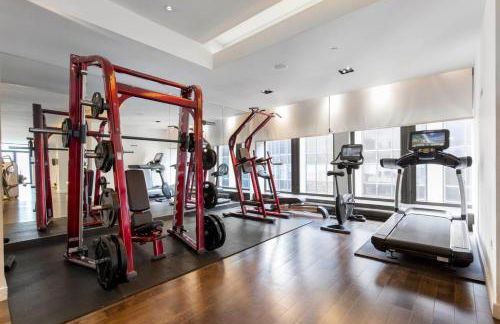 Wall St 1BR w Luxury gym Doorman NYC-119 - Foto 17