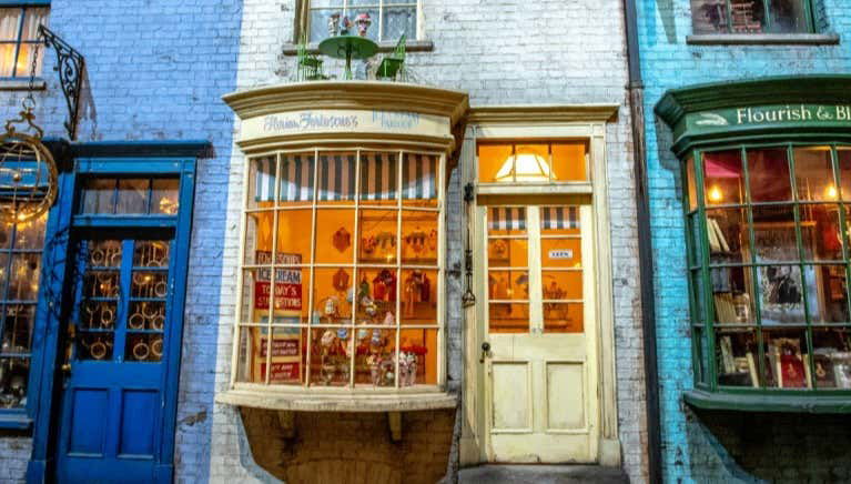 Entrada a los estudios de Harry Potter de Tokio