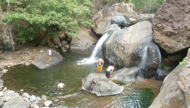 Cascatas refrescantes durante a atividade